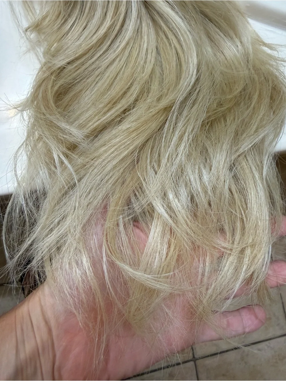 Belle tress peerless 22” wig